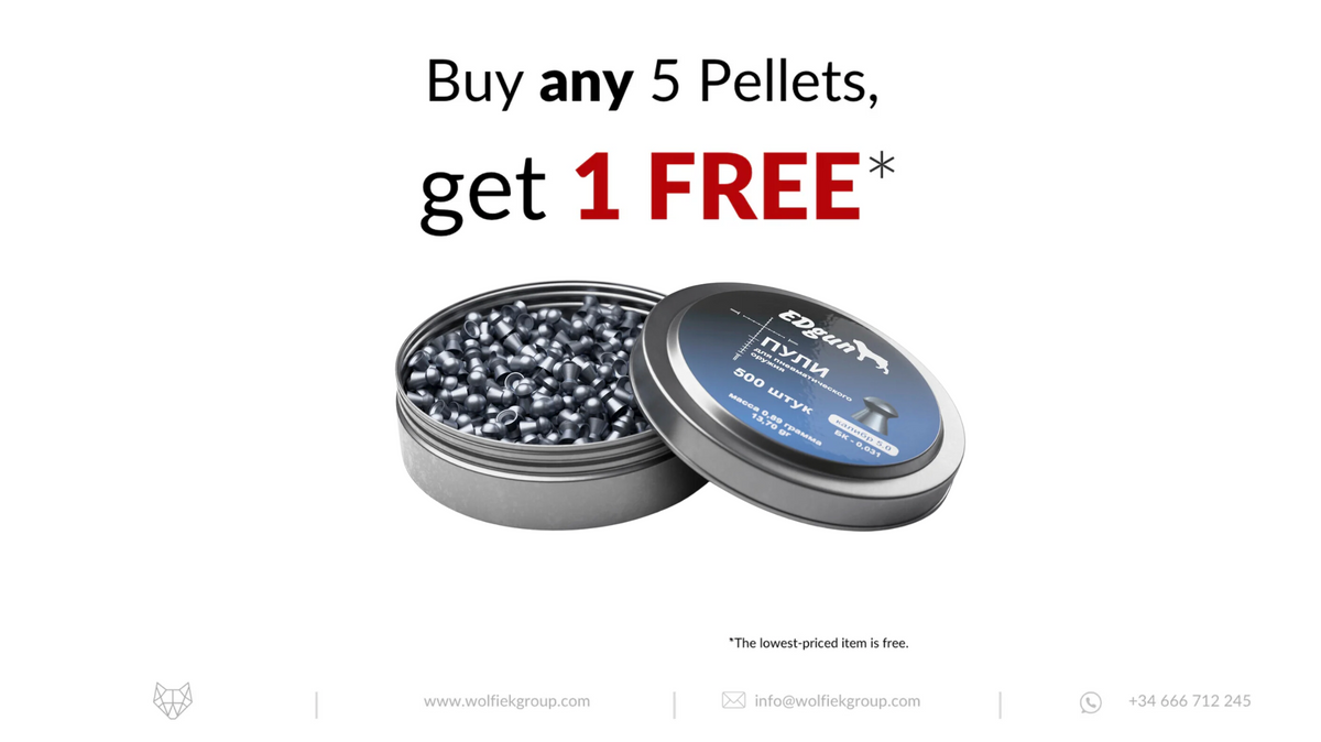 EDgun Premium Pellets · Cal .20 (5,08mm) · Weight 0,89g (13,70gr)