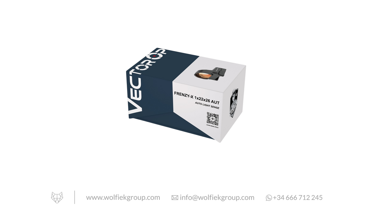Vector Optics · Frenzy-X 1X22X26 AUT Red Dot Auto Light Sensor - SCRD-37