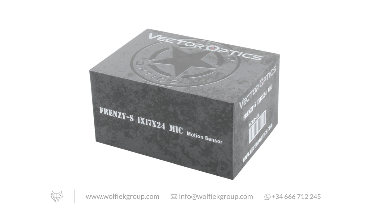 Vector Optics · Frenzy-S 1X17X24 MIC Pistol Red Dot - SCRD-43