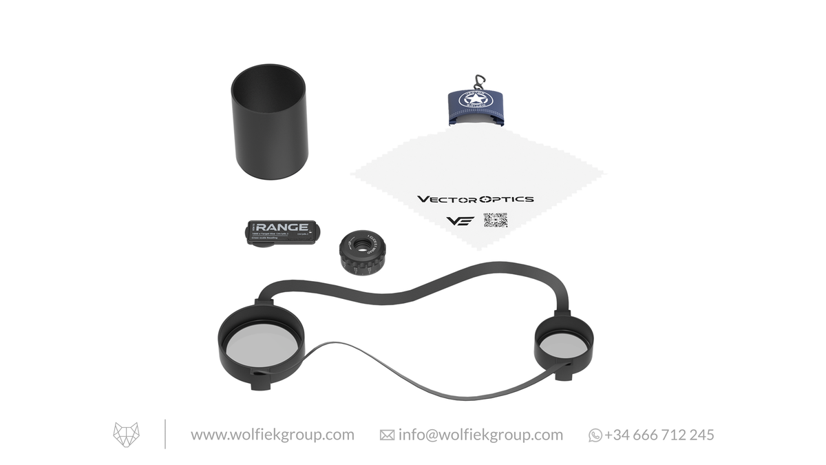 Vector Optics Continental Riflescope - x6 6-36X56 FFP PRS Rifle Scope PRS