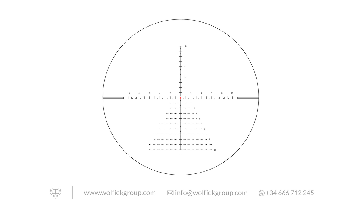 Vector Optics Veyron Compact Riflescope - 6-24x44IR SFP