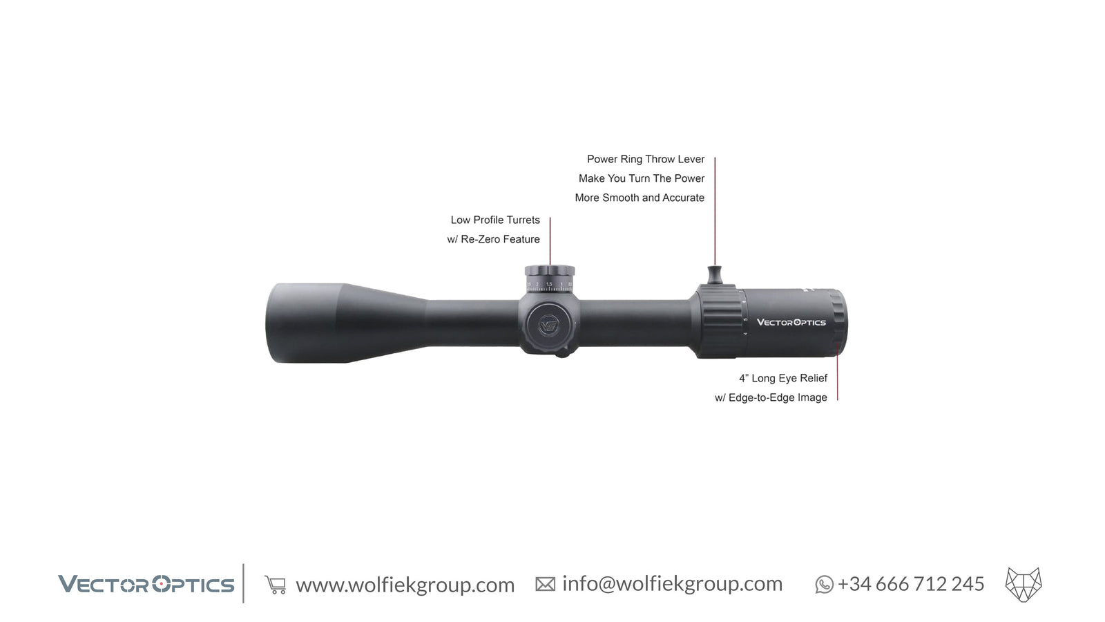 Vector optics scope 4-16x44