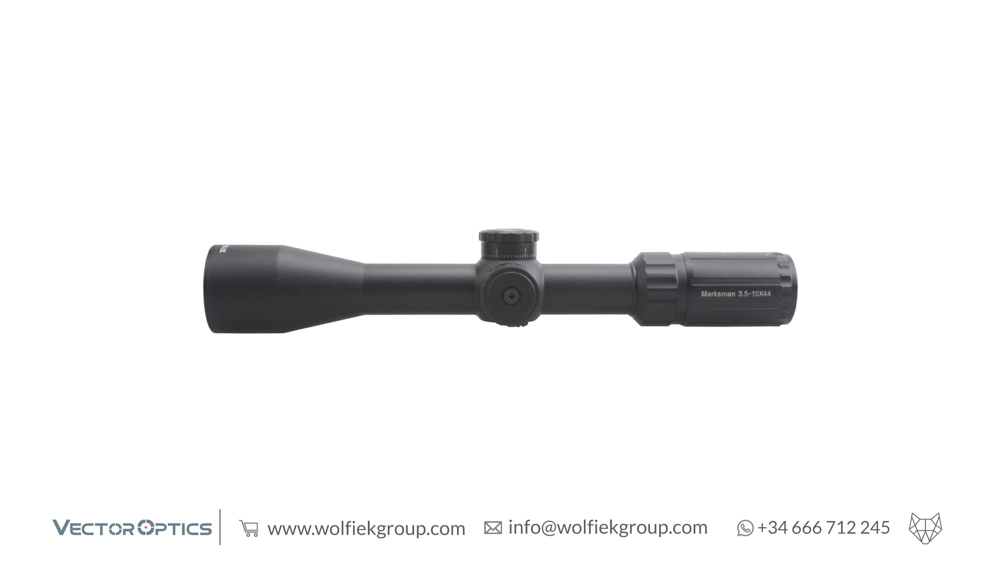 Vector optics scope Marksman 3.5-10x44