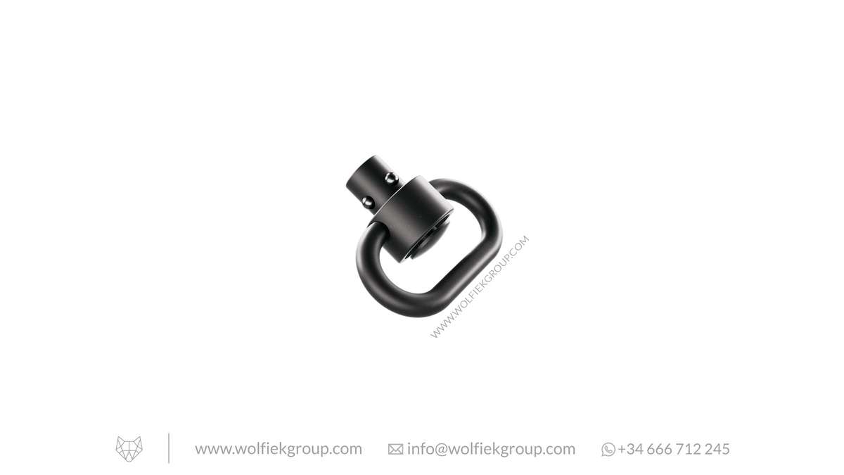 Clip quick detach swivel